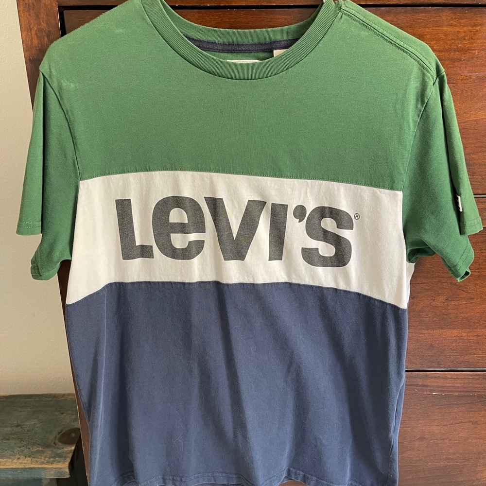 Levi's Green Crew Neck T-Shirt